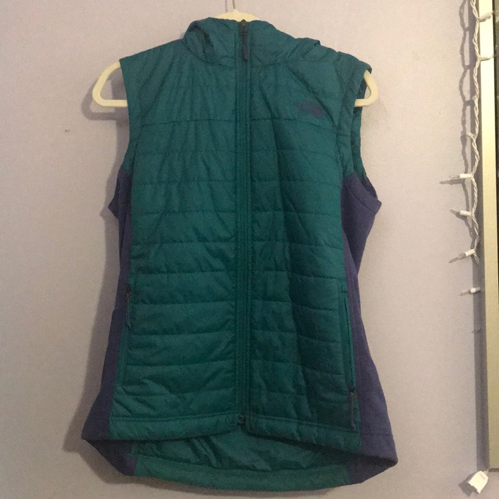 [The North Face] Teal Winter Vest